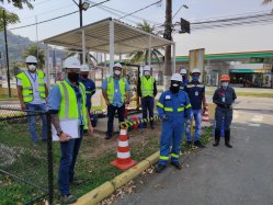 Santa Casa de Santos inicia ligação de tubulação de gás natural 